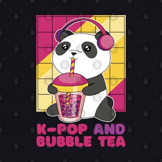 K-pop and bubble tea best gift for kpop lover and bubble tea lovers by AbirAbd